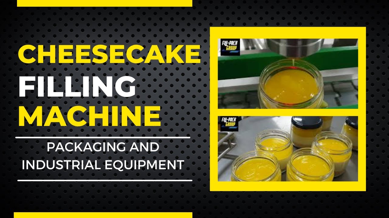 Filling machine - cheesecake filling machine -Fillpack Group