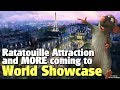 Ratatouille Attraction and More Announced for Epcot World Showcase | D23 Expo 2017