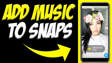 How To Add Music To Snaps on Snapchat 👻| Add Background Music To Snaps | Create Snap With Song