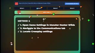 How to Fix Error Code EW 320ca in Monster Hunter Wilds