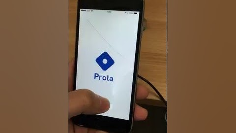 Prota mobile app demo video