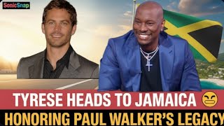 Tyrese Gibson Honors Paul Walker in Jamaica 🇯🇲❤️