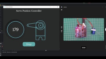 Arduino GUI Servo Control