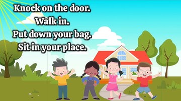 Knock on the Door Song ~ ENNUM ELUTHUM ~ English #antosworld #ee #youtube #rhymes #childrensongs