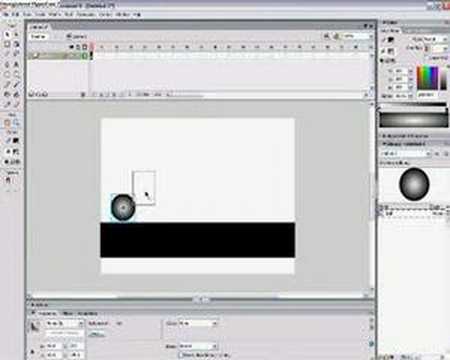 rpg character moving tutorial macromedia flash pro 8