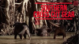 Working Hog Dogs protected by Southern Cross Cut Gear