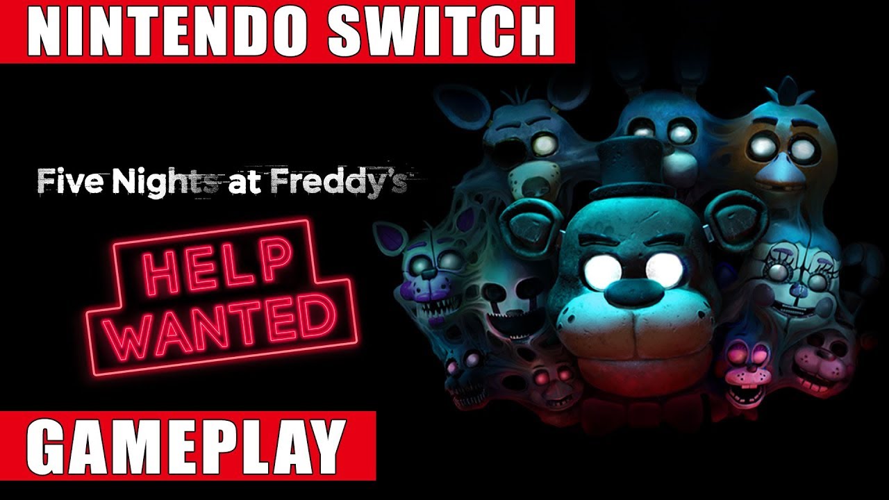 Five Nights at Freddy's 4 Nintendo Switch Gameplay 