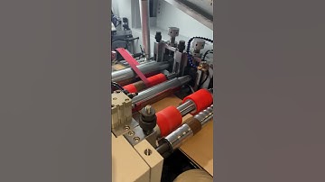 eco friendly paper bag manufacturer：flat bottom paper bag machine#machine #ecofriendly #paperbag