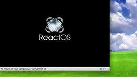 ReactOS Quick Overview