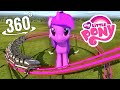 3D 360 Video MY LITTLE PONY VR MLP Roller Coaster 8K
