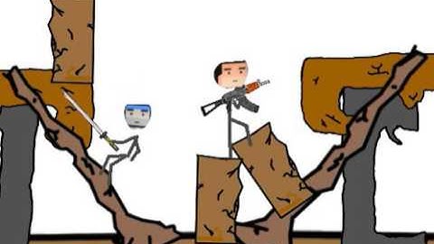 Stick animation Block Strike 3 - zombie survival mode