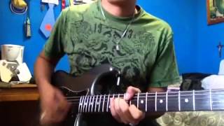 Red Hot Chilli Peppers Can't Stop guitar cover
