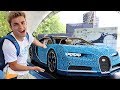 LA PRIMA MACCHINA LEGO FUNZIONANTE (Bugatti Chiron scala 1:1)