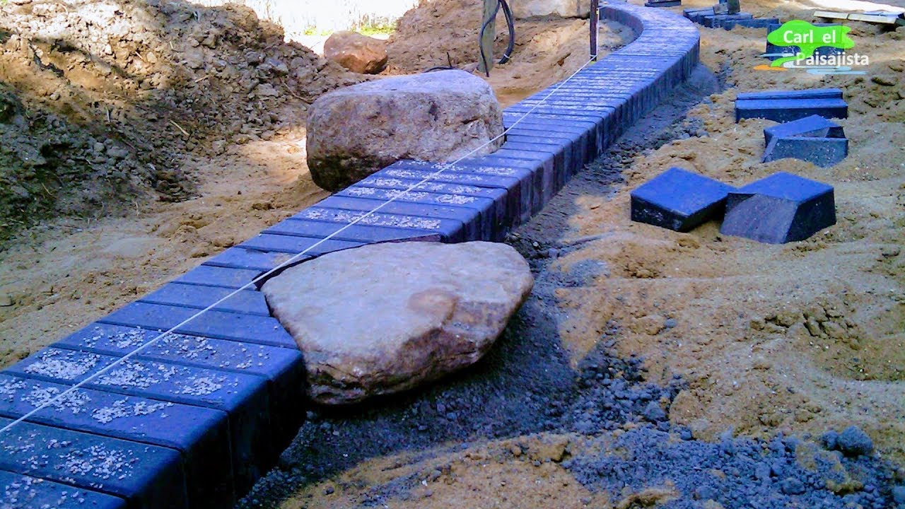 CÓMO CONSTRUIR UN PATIO ESPECIAL, COLOCAR PIEDRAS DE LADRILLO, GRAN