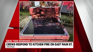 Orange crews respond to kitchen fire on East Main Street