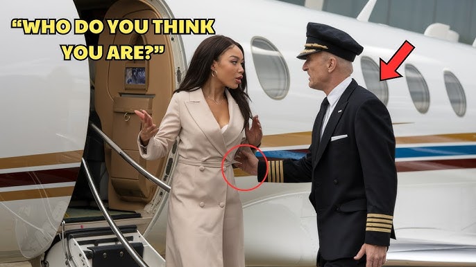 Pilot Refuses to Greet Black Woman Boarding Private Jet, Immediately Fired  When Her Husband Steps In - YouTube