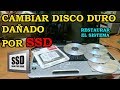Cambio de Disco Duro por SSD. Restaurar Sistema Operativo de Fábrica. #109