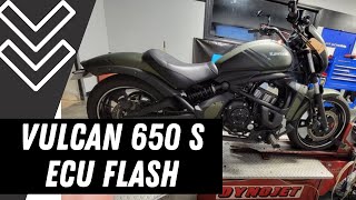 2020 Kawasaki Vulcan 650 S ECU Flash turns out to be a very Big Improvement