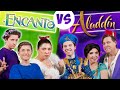 Disney battle  encanto vs aladdin  sharpe family singers 