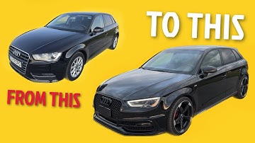 BUILDING AN AUDI A3 IN 10 MINUTES!