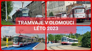 Tramvaje v Olomouci - léto 2023