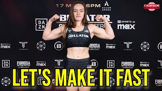 Aspen Ladd Looking For Quickest Fight Possible In Paris | Bellator Paris