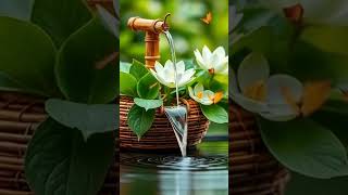 🌊 Water Sounds & Piano Harmony - Deep Relaxation in 60s