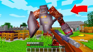 Я ПРИЗВАЛ ОГРОМНЫХ И СТРАШНЫХ ГОЛЕМОВ В СВОЕМ МИРЕ В МАЙНКРАФТ ! Алексбой Minecraft