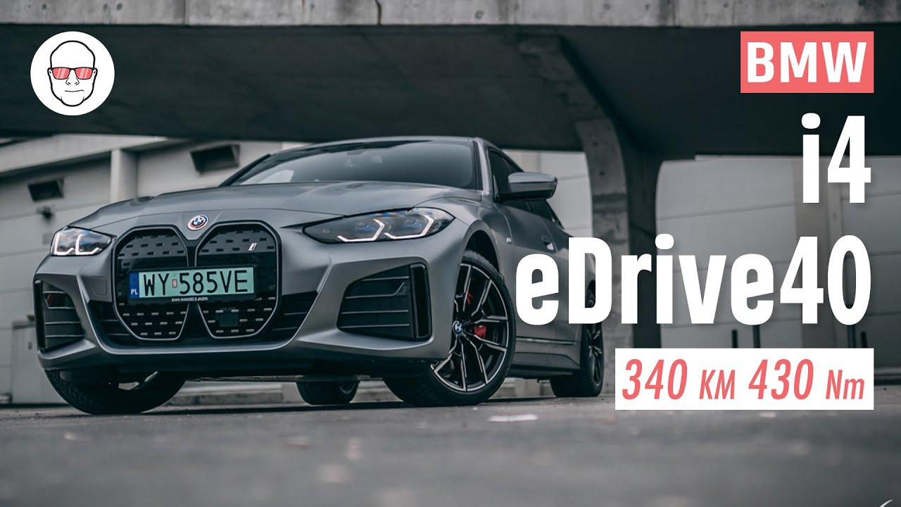 BMW i4 eDrive40 M Sport test PL Pertyn Ględzi