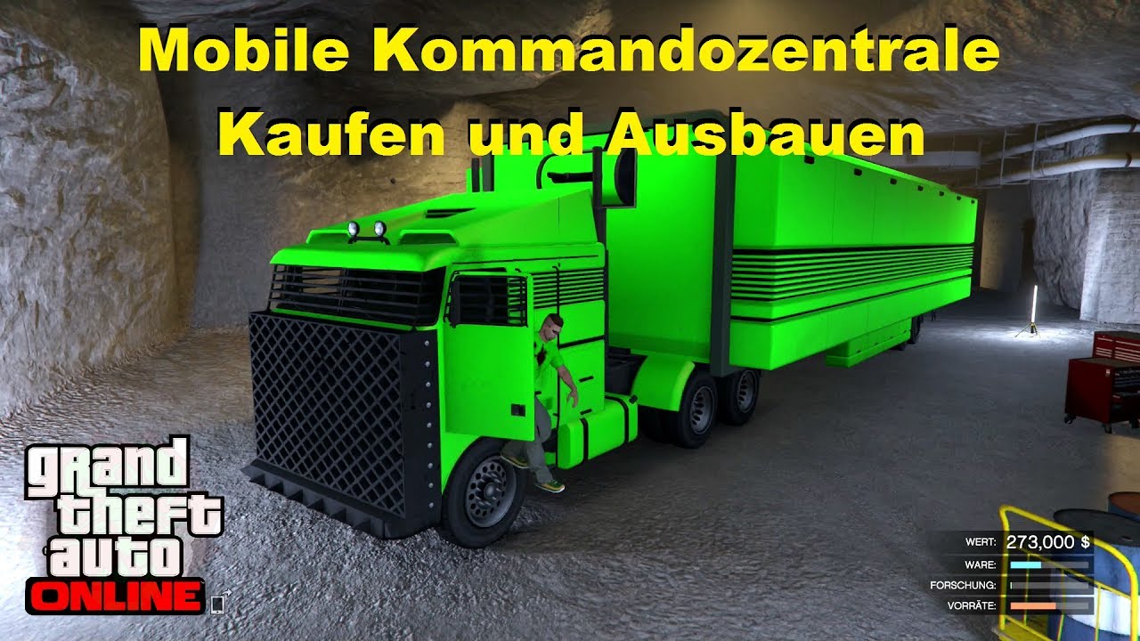 GTA 5 Online  MOBILE KOMMANDOZENTRALE  KAUFEN UND AUSBAUEN  YouTube