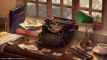 Typewriter Maya Arnold Render