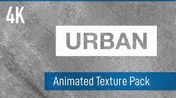 URBAN - 4K Animated Stop Motion Texture Pack
