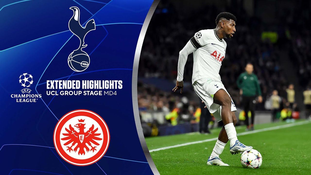 Tottenham get Champions League win over Eintracht Frankfurt