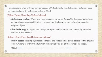 Understanding PowerShell Arguments by Reference