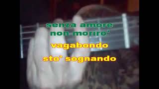 Vagabondo - Nicola di Bari - KARAOKE - cha cha