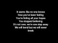 BATTLE CRY Skillet Lyrics