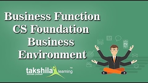 CS Foundation Business Environment and Law | Business Function | Online cs classes