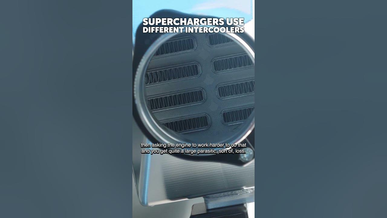 What's Different? Supercharger Vs Turbo Intercoolers shorts YouTube