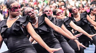 Alpha Chi chapter of Delta Sigma Theta Sorority, Inc. New Member Presentation at TSU.