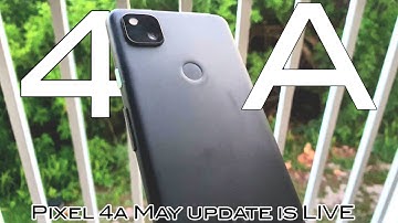 Pixel 4a: NEW MAY software update & Android 12 vs 13 BETA