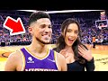 I Took My Girlfriend To Her FIRST NBA Game!! *Devin Booker Surprise*