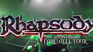 Rhapsody Reunion - Alex Holzwarth Land Of Immortals Drum Cam Tokyo 2017