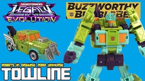 Robots in Disguise 2000 Universe Towline Review - Transformers Legacy Evolution Buzzworthy Bumblebee