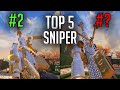 Top 5 meilleur sniper cod mobile fr   meilleurs classe et accessoires