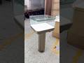 High-End Frameless Glass Jewelry Display Counter: Seamless Construction & Premium Finish