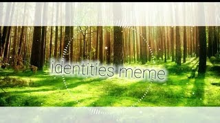 ×~meme~×||✌ identities ✌|| --Gacha Club--¿оригинал¿