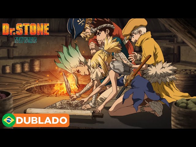 O Kaseki tem o drip 😎  Dr.STONE NEW WORLD (DUBLADO) 