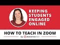 The Students: Keeping Students Engaged Online | How To Teach In Zoom