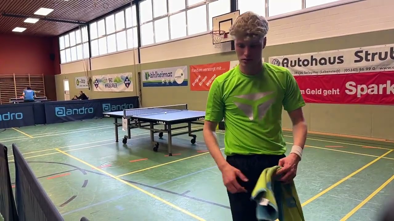 Regionalliga Herren Levente Krebs gegen Nils Schulze