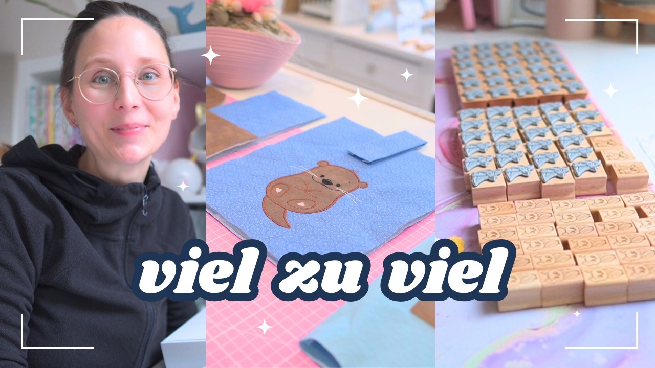 Wenn nichts nach Plan läuft: Nähen, Stempel & Laden-Alltag